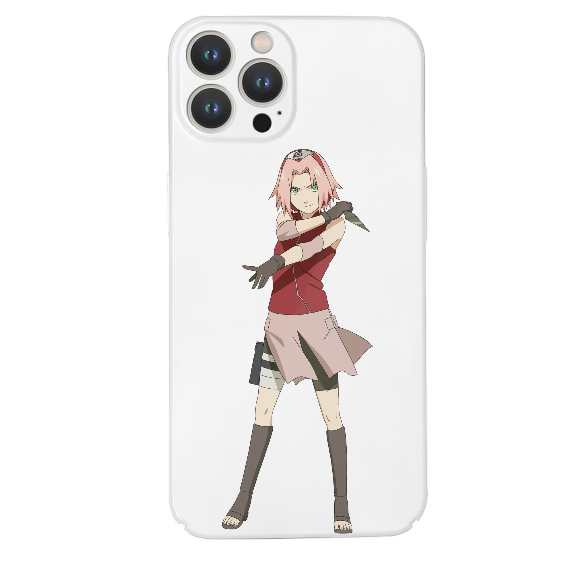 （画像用） NARUTO -ナルト- 春野サクラ Haruno Sakura 【iPhone 14シリーズ対応】ハードケース